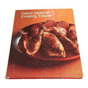Grand Diplôme Cooking Course Book Vintage Cookbook